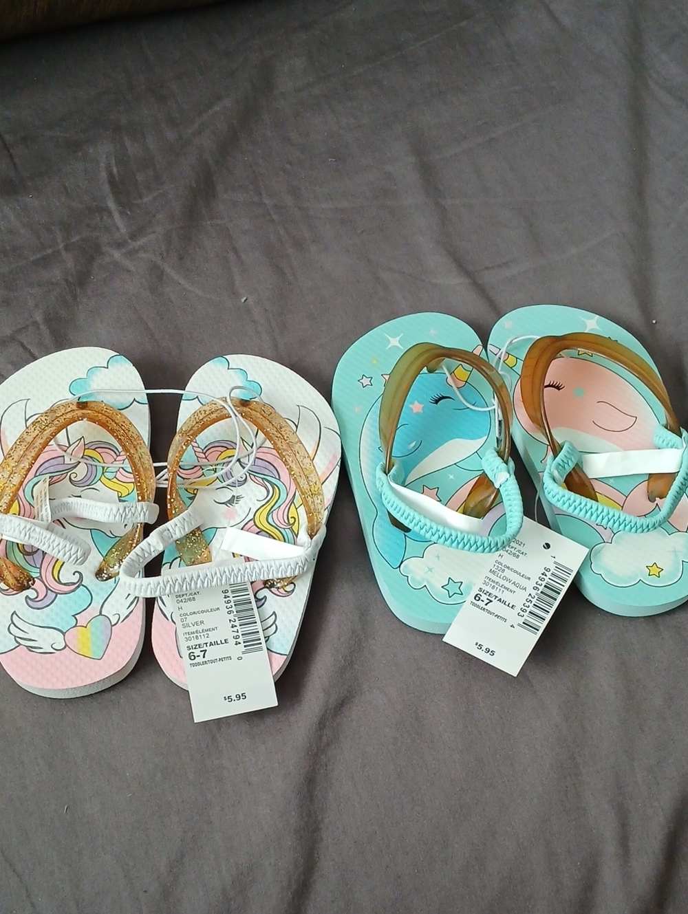 The Children's Place Toddler Girl Flip Flop Lot